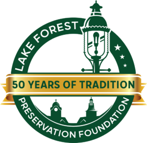 Lake Forest Preservation Foundation 50th Logo