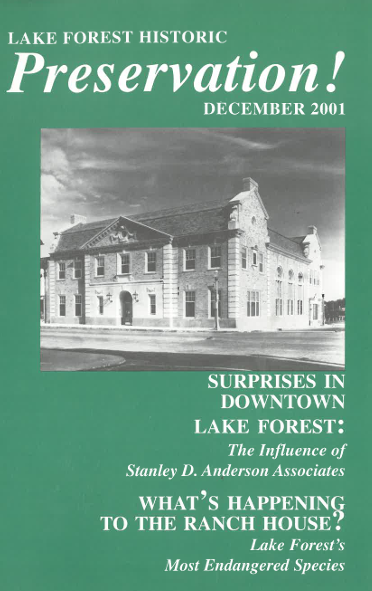 2001 Winter Newsletter