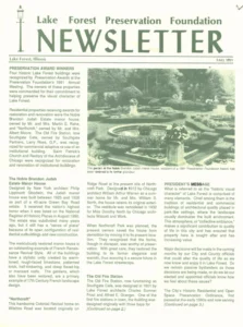 1991 Fall Newsletter