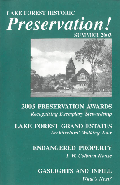 2003 Summer Newsletter