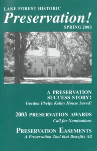2003 Spring Newsletter