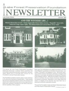 1995 Summer Newsletter