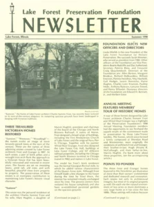 1990 Summer Newsletter