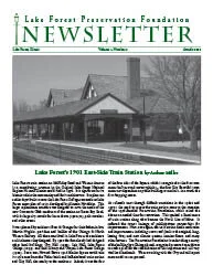2008 Summer Newsletter