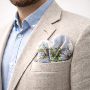 Market Square Silk Pocket Square